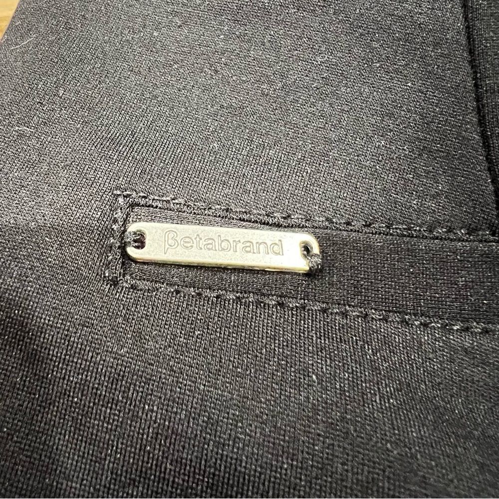 Betabrand Skinny-Leg Jett Dress Pant Yoga Pants Black Women’s Medium - Picture 6 of 8